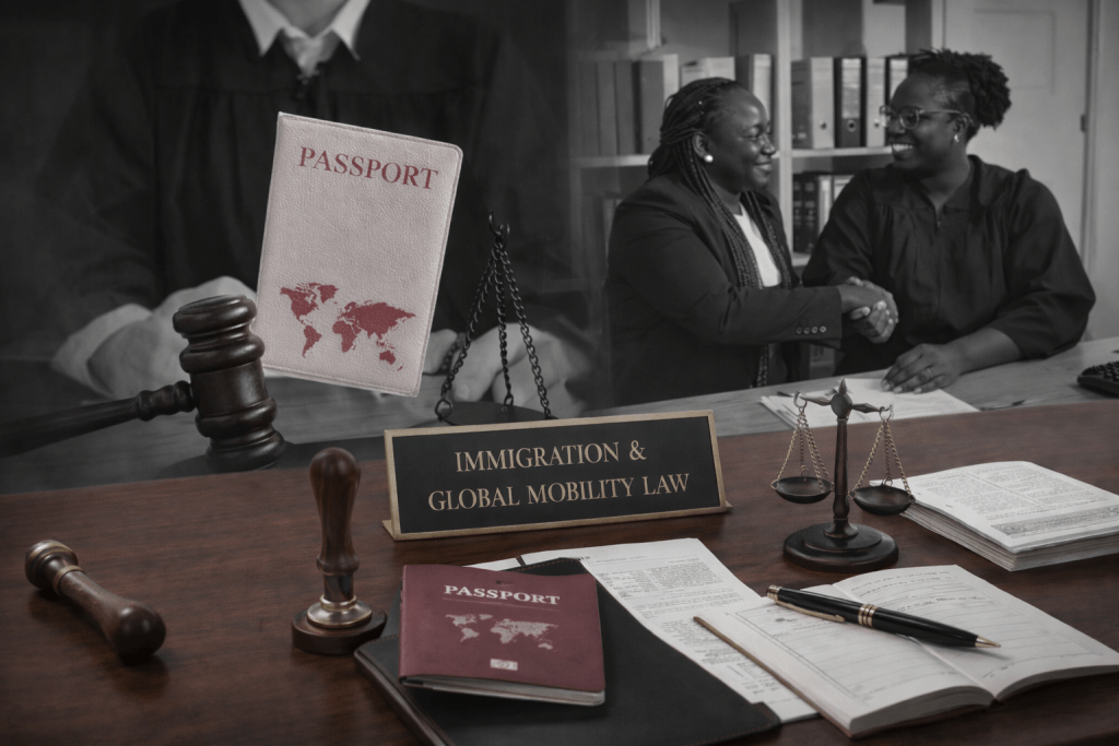 Photo depicting immigration & global mobility law
