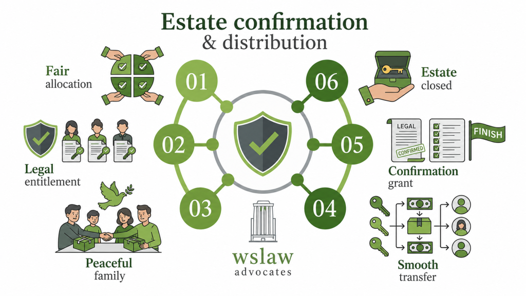 Photo showing confirmation of grant & distribution strategy as done by WS Law Advocates
