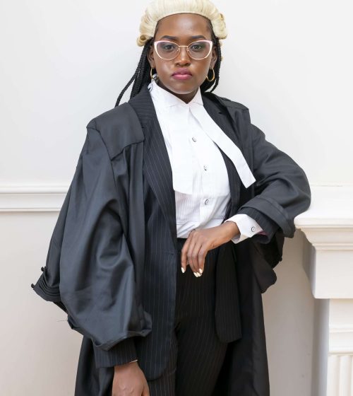 Photo of the founder of a real estate law firm in Kenya, Purity Syokwaa