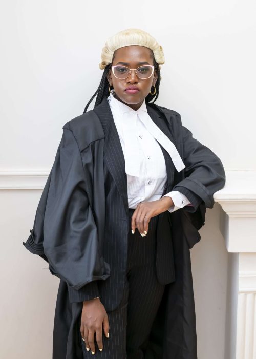 Photo of the founder of a real estate law firm in Kenya, Purity Syokwaa
